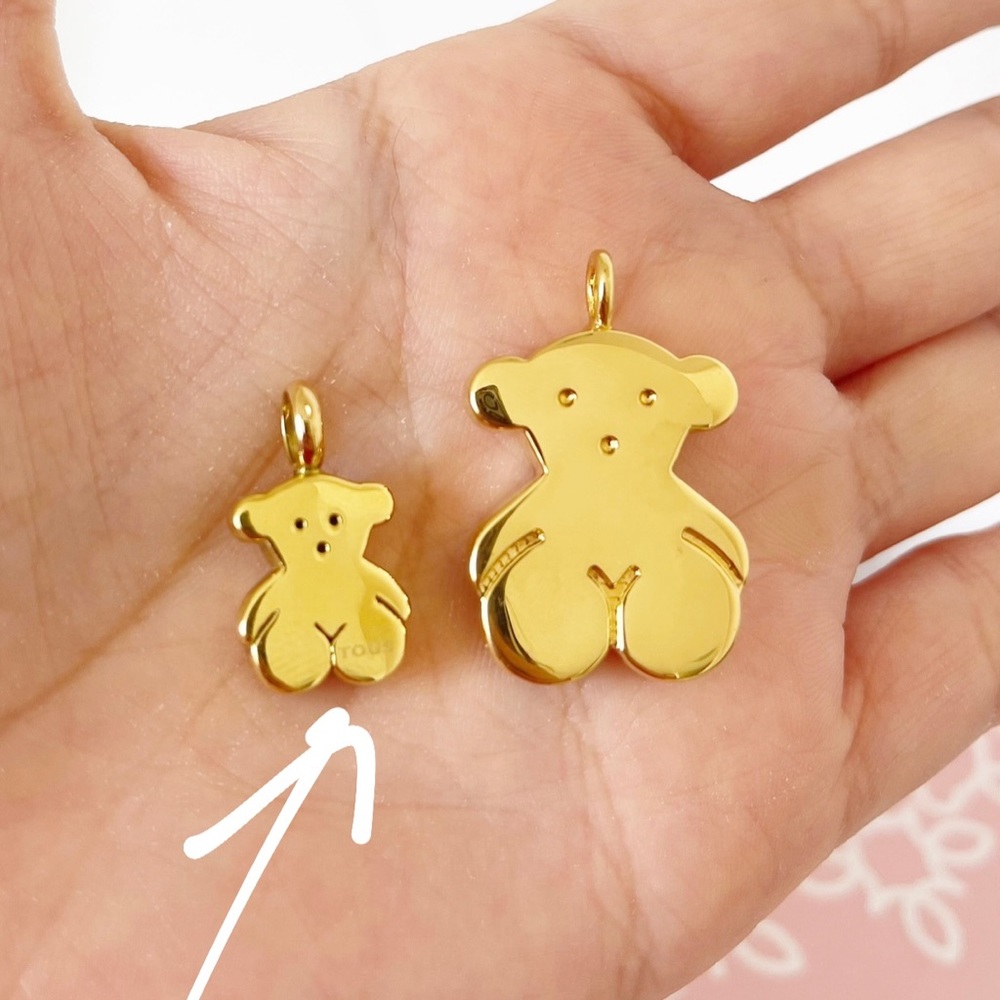 TOUS AUTHENTIC GOLD PENDANT BRAND NEW